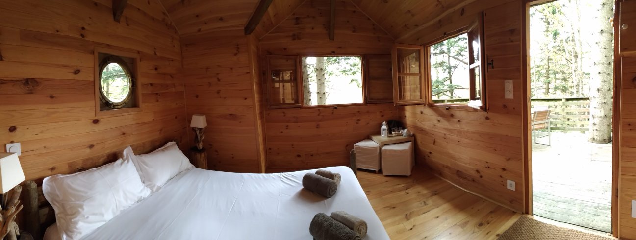 Domaine Oz'arbres - Cabane perchée dans les arbres