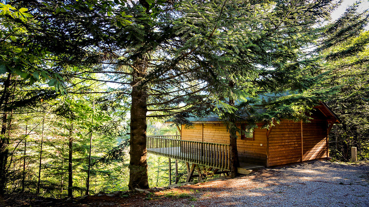 Domaine Oz'arbres - Cabane perchée dans les arbres