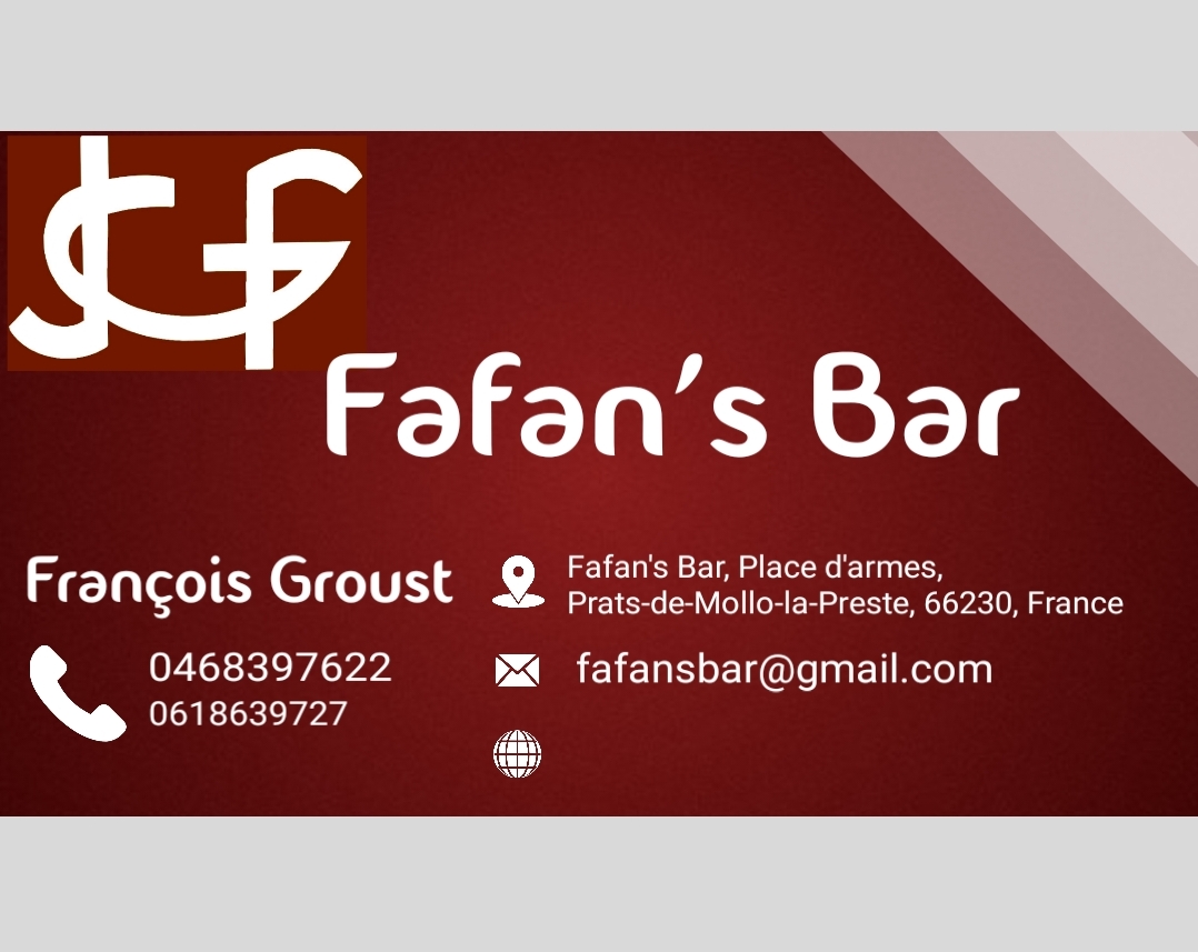 Bar Fafan's - commerces 2019