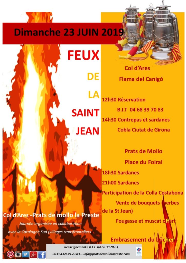 Feux de la Saint Jean Prats ToujOurs