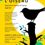 Apéro du bestiaire - "L'arbre et l'oiseau" - Contes et harpe